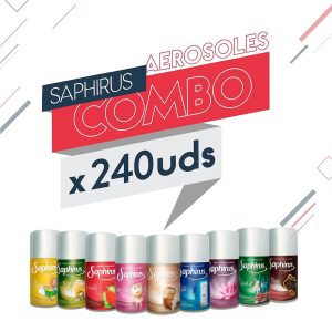 promo aerosol por 240 unidades