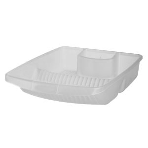 escurridor cuadrado transparente