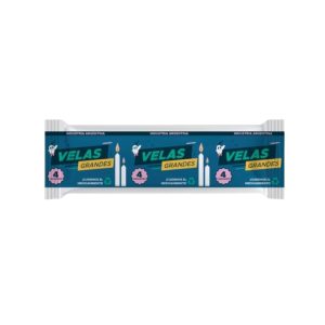 velas grandes 175mm 4uds